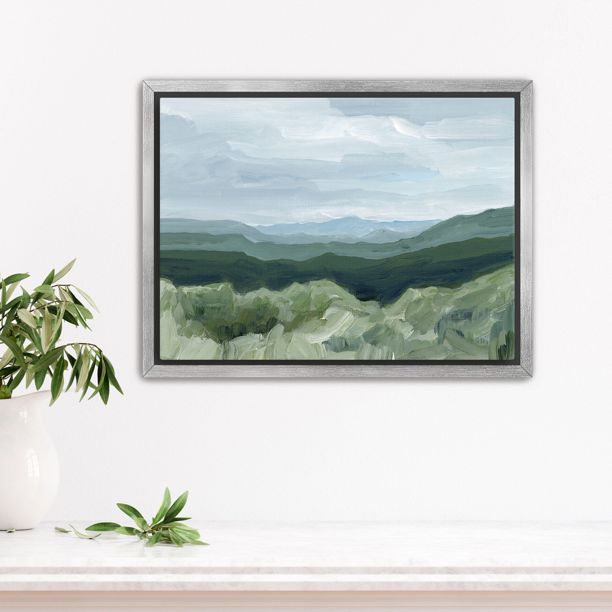 "View From Our Cabin" Art Print