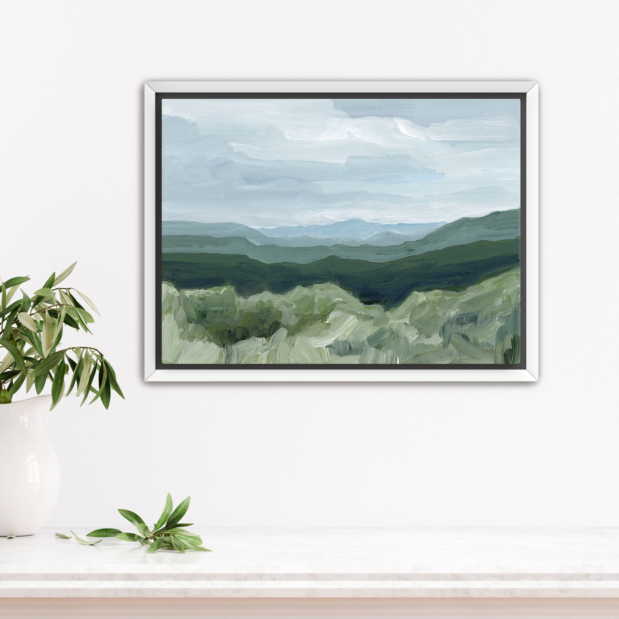 "View From Our Cabin" Art Print