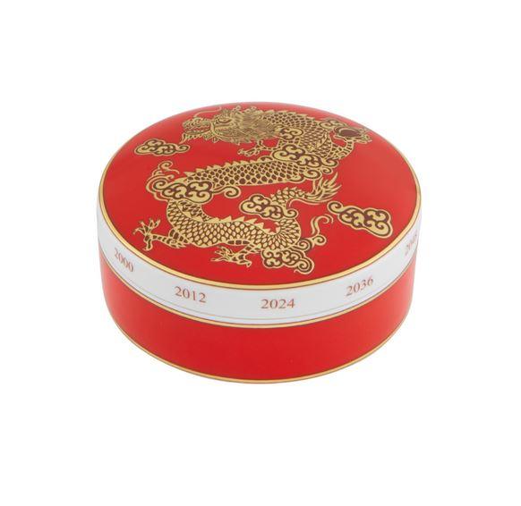 Vista Alegre Vista Alegre Golden Dragon Round Box