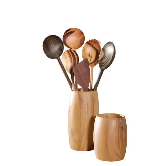 Teak Utensil Holder