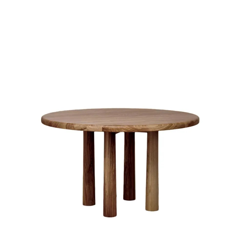 Round Topa Topa Dining Table - Mocha