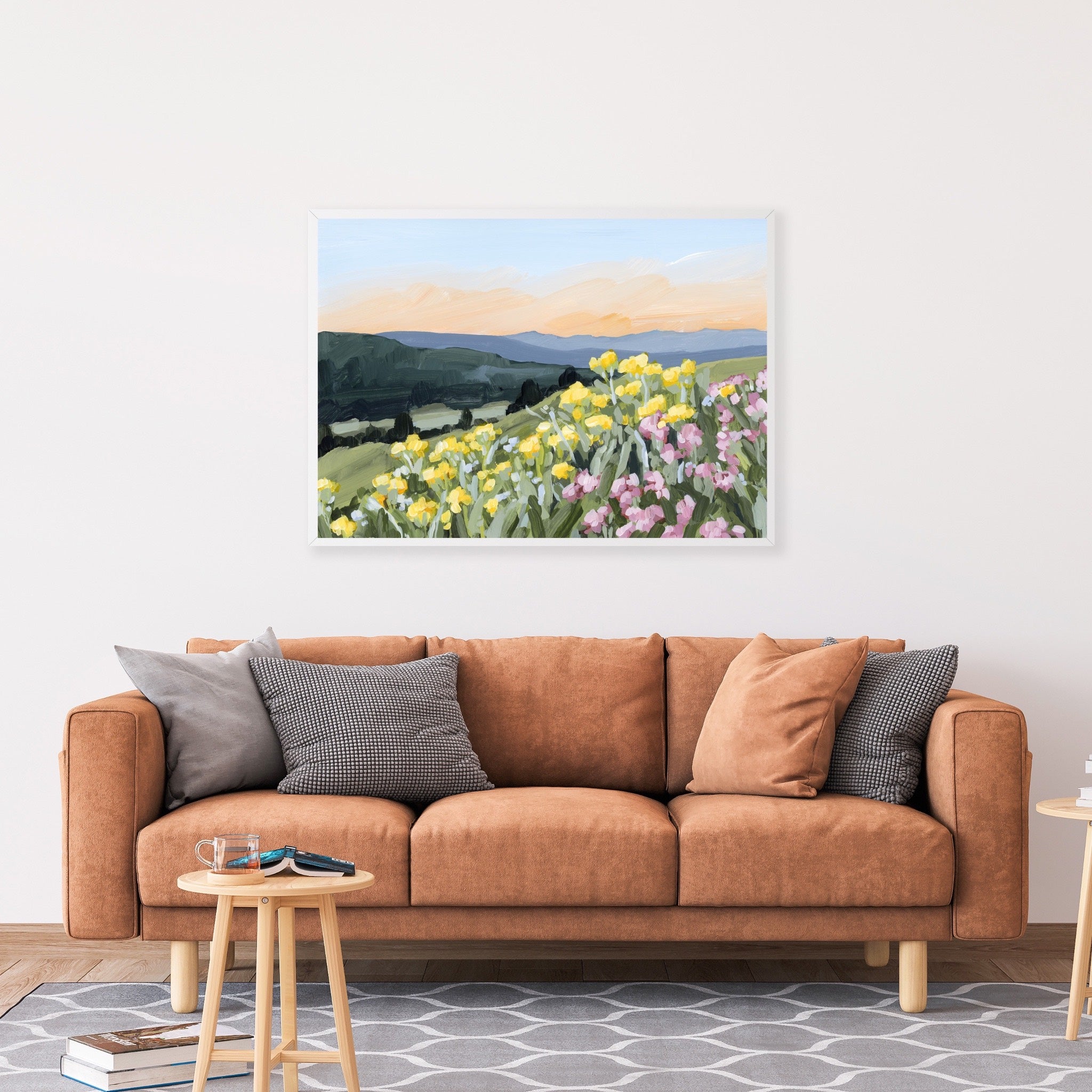 "Wasatch Wildflowers" Art Print