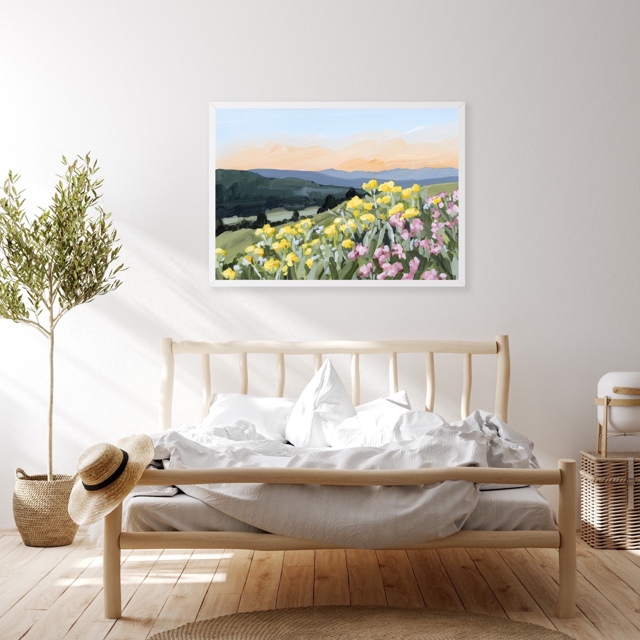 "Wasatch Wildflowers" Art Print