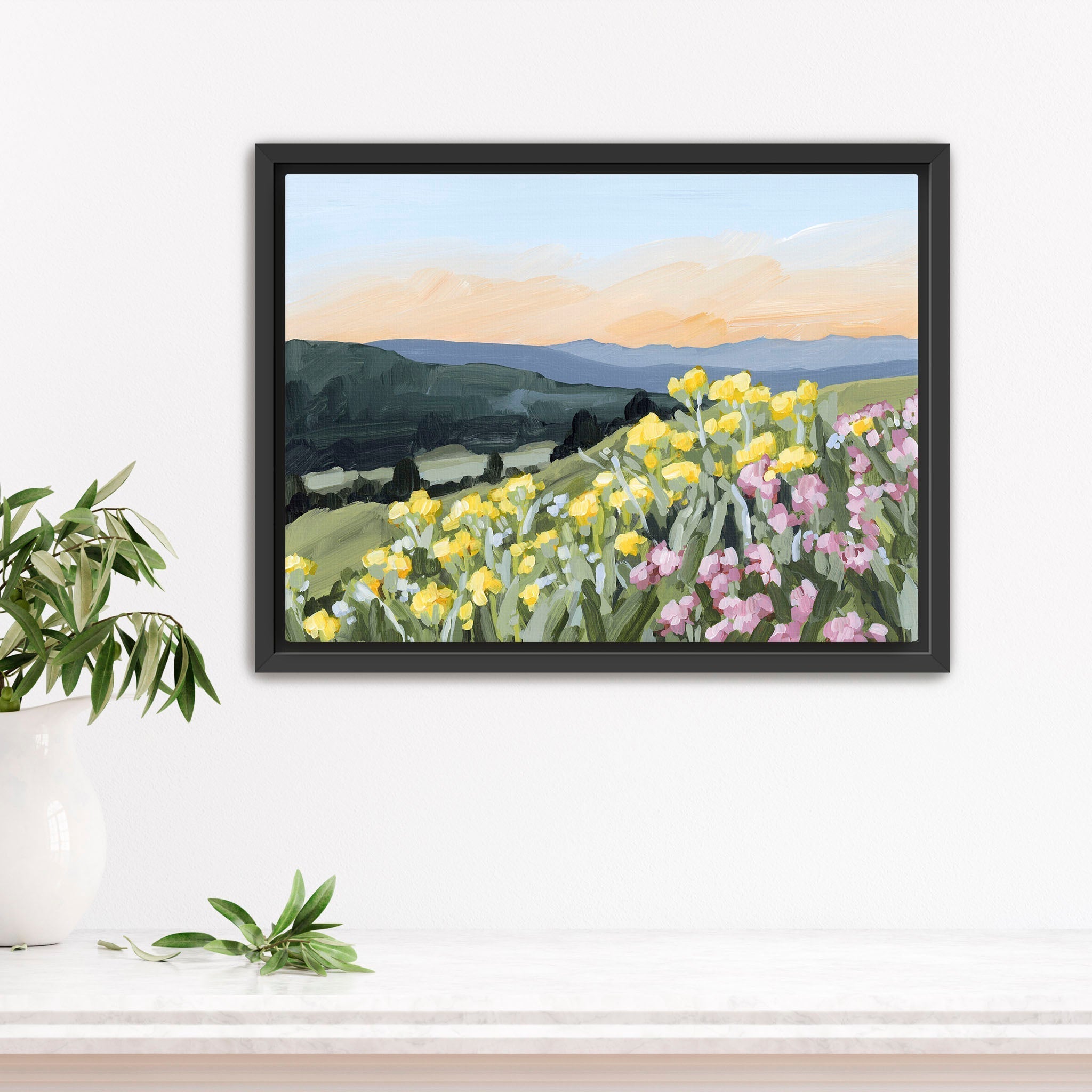 "Wasatch Wildflowers" Art Print