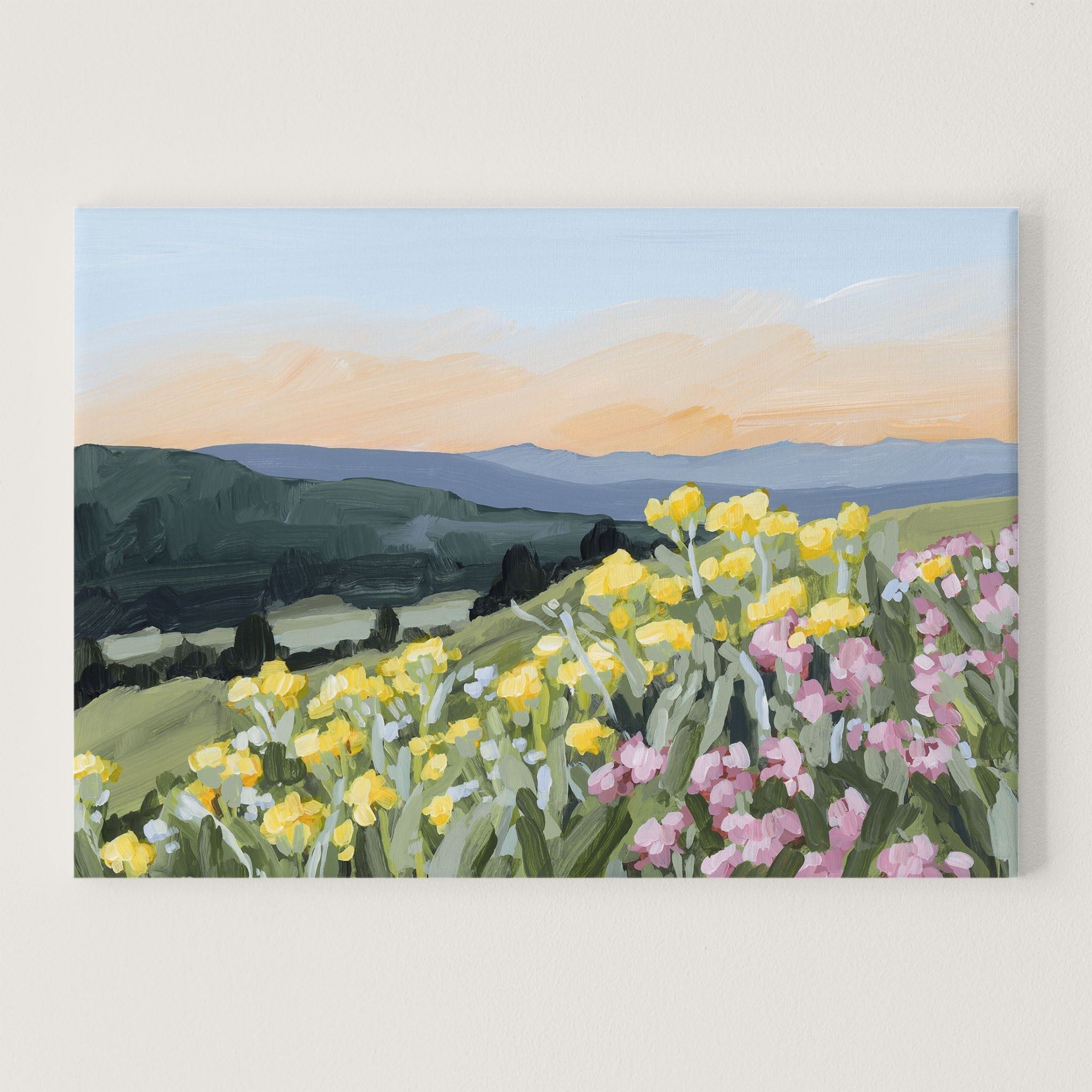 "Wasatch Wildflowers" Art Print