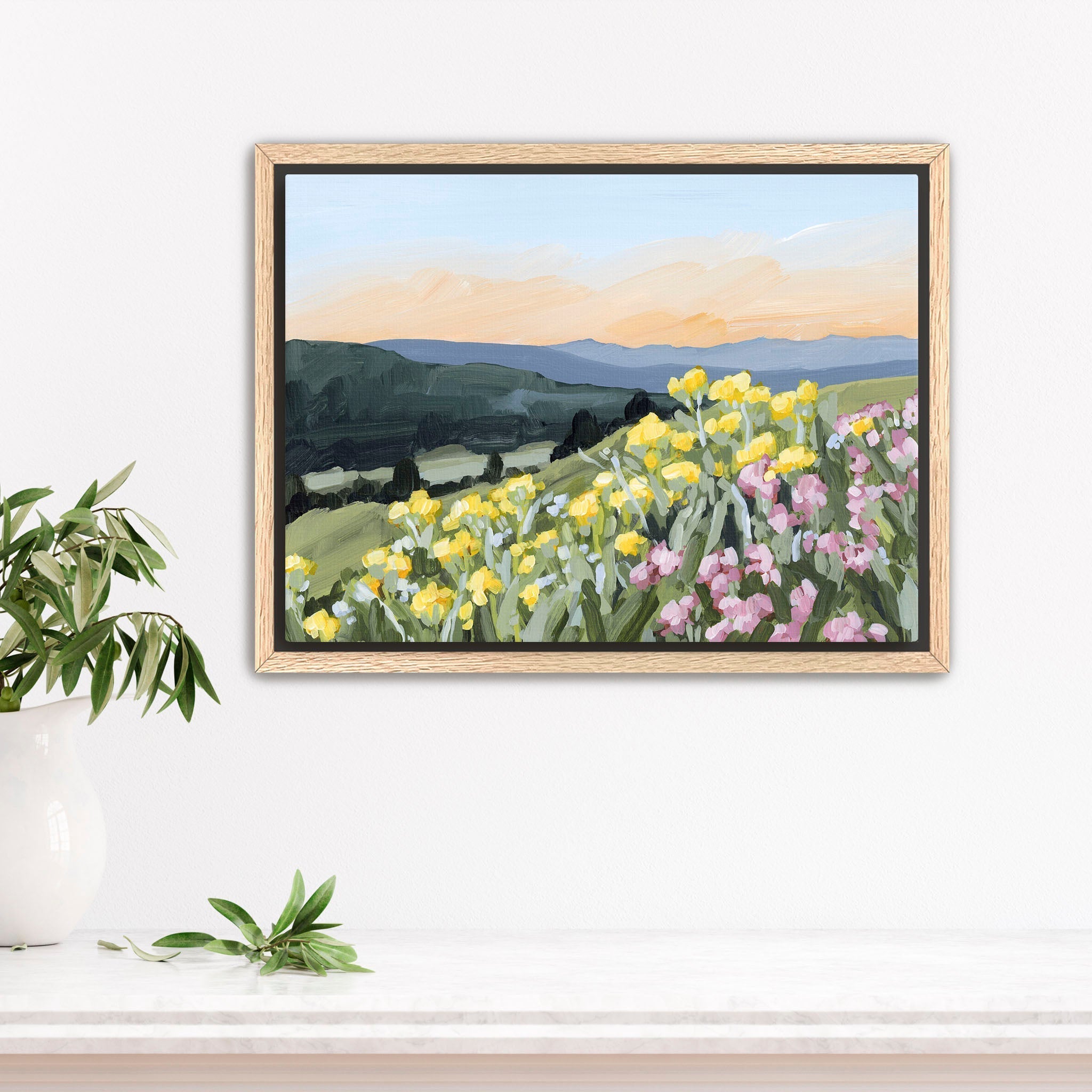 "Wasatch Wildflowers" Art Print