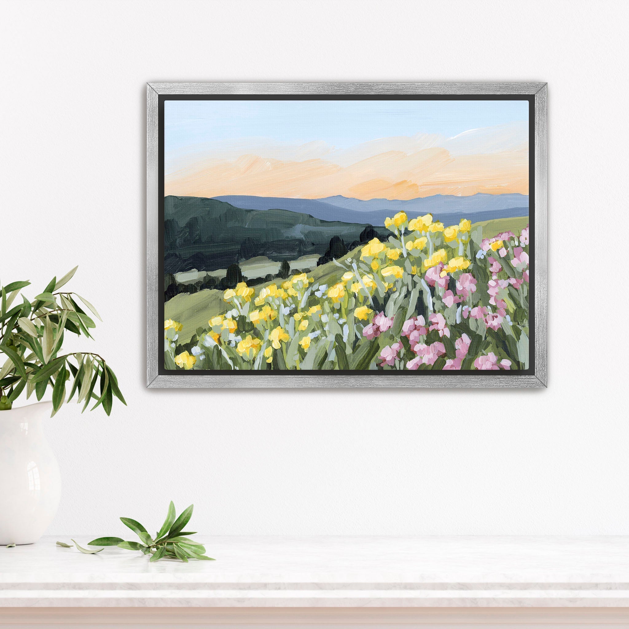 "Wasatch Wildflowers" Art Print