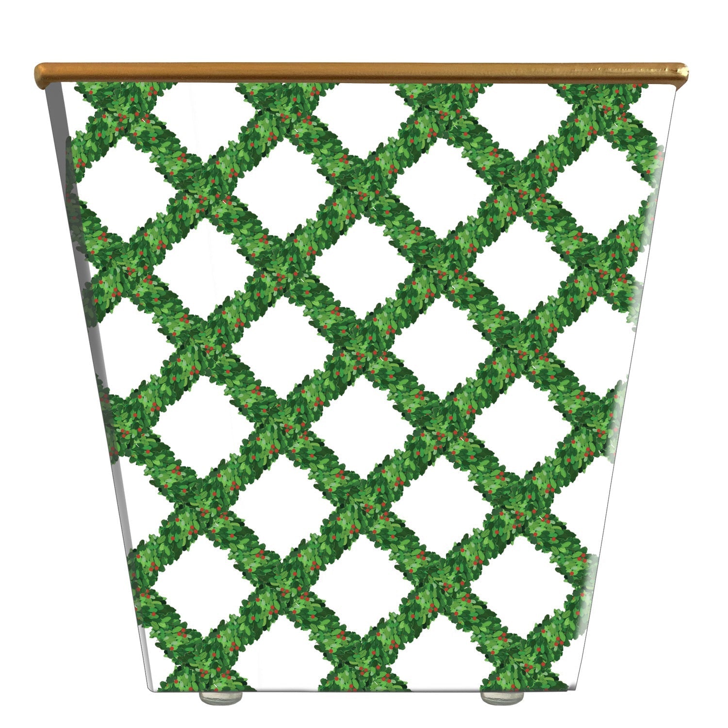 WHH Boxwood Trellis Cachepot Candle