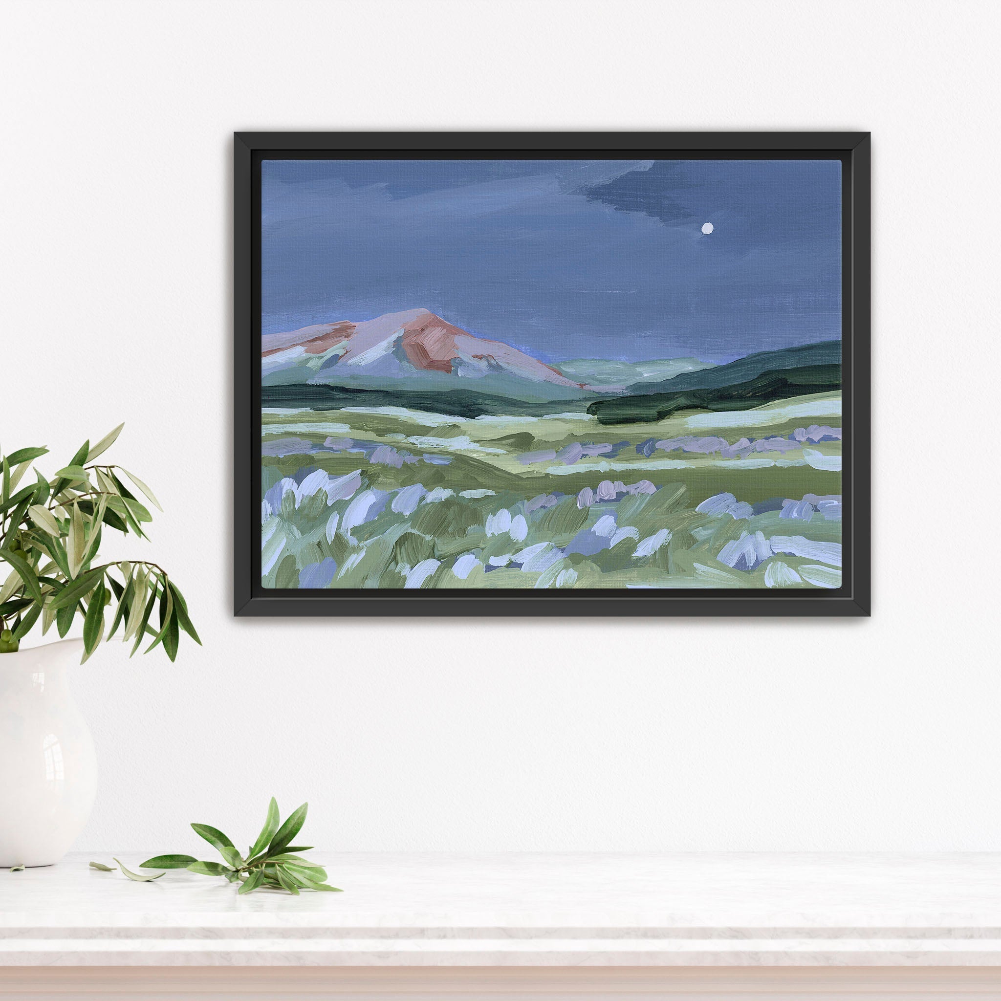 "When the Moon Shines II" Art Print