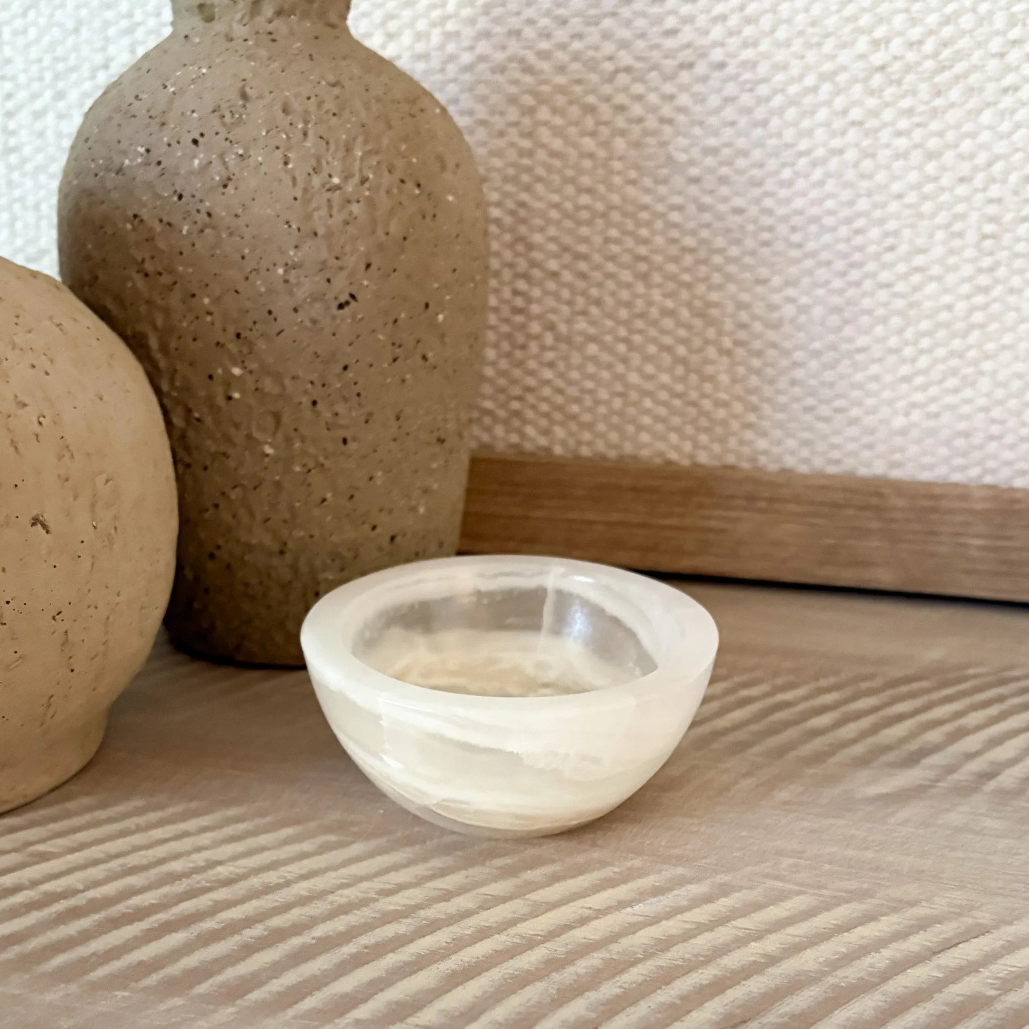 White Onyx Ring Dish