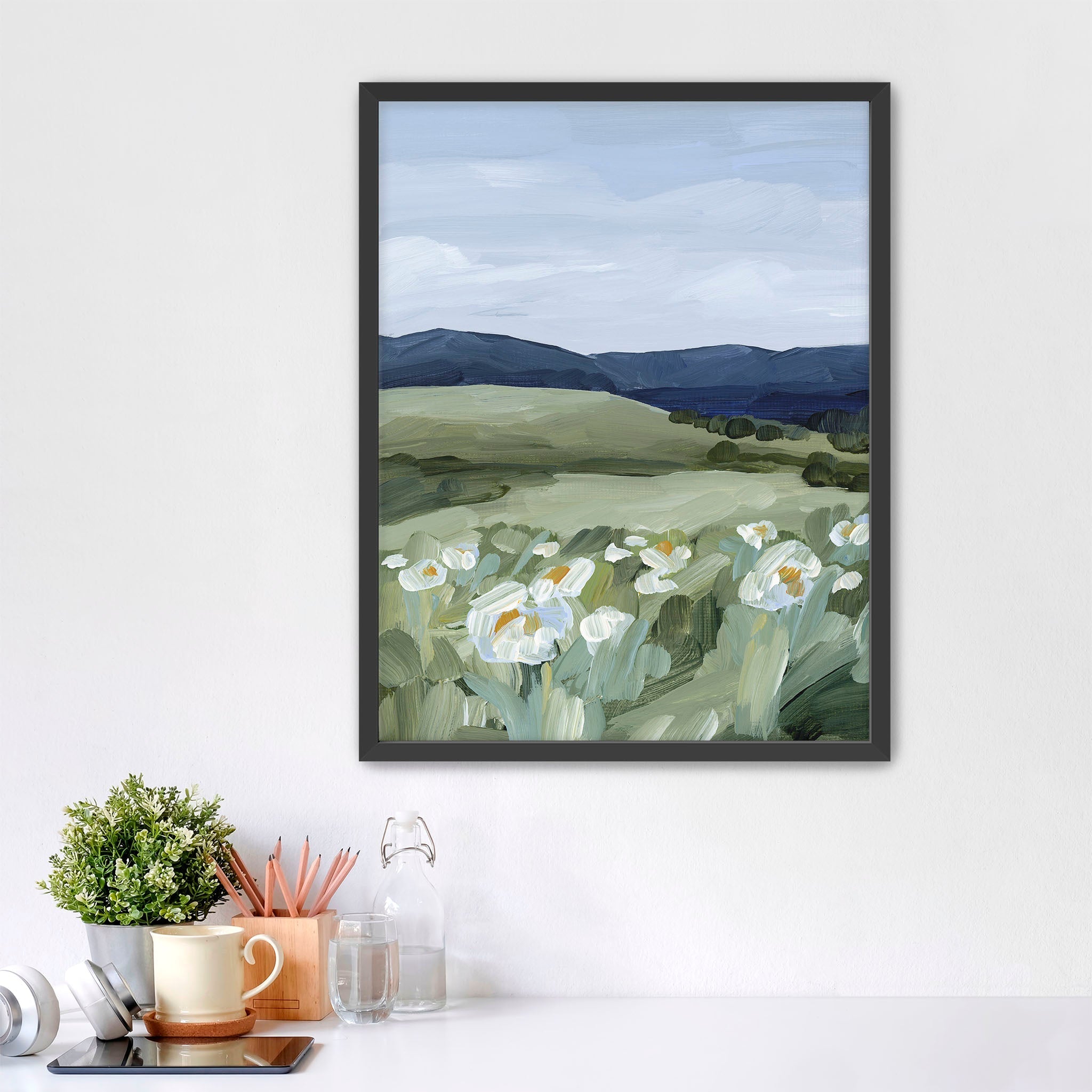 "Wild Poppies" Art Print