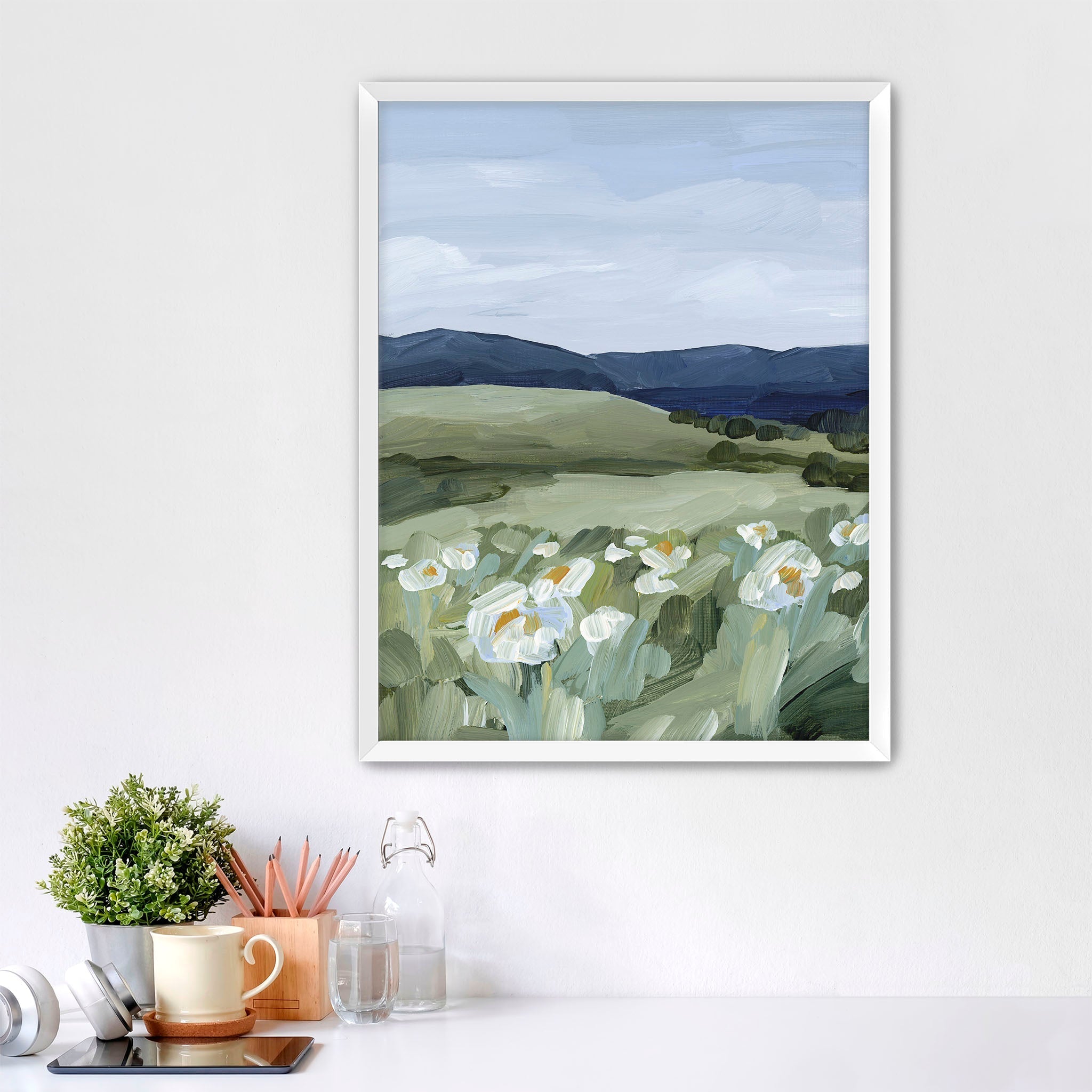 "Wild Poppies" Art Print