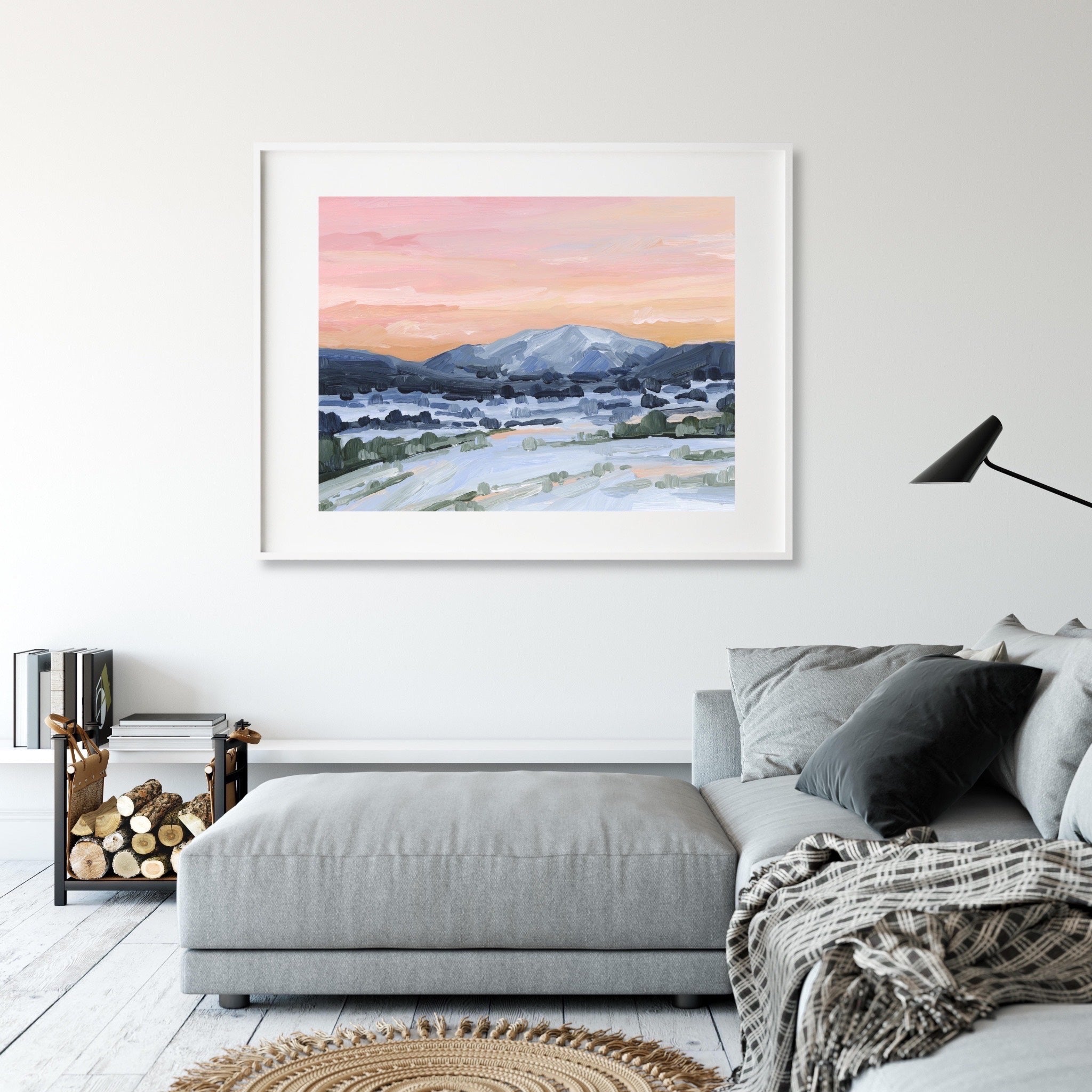 "Winter Sky" Art Print