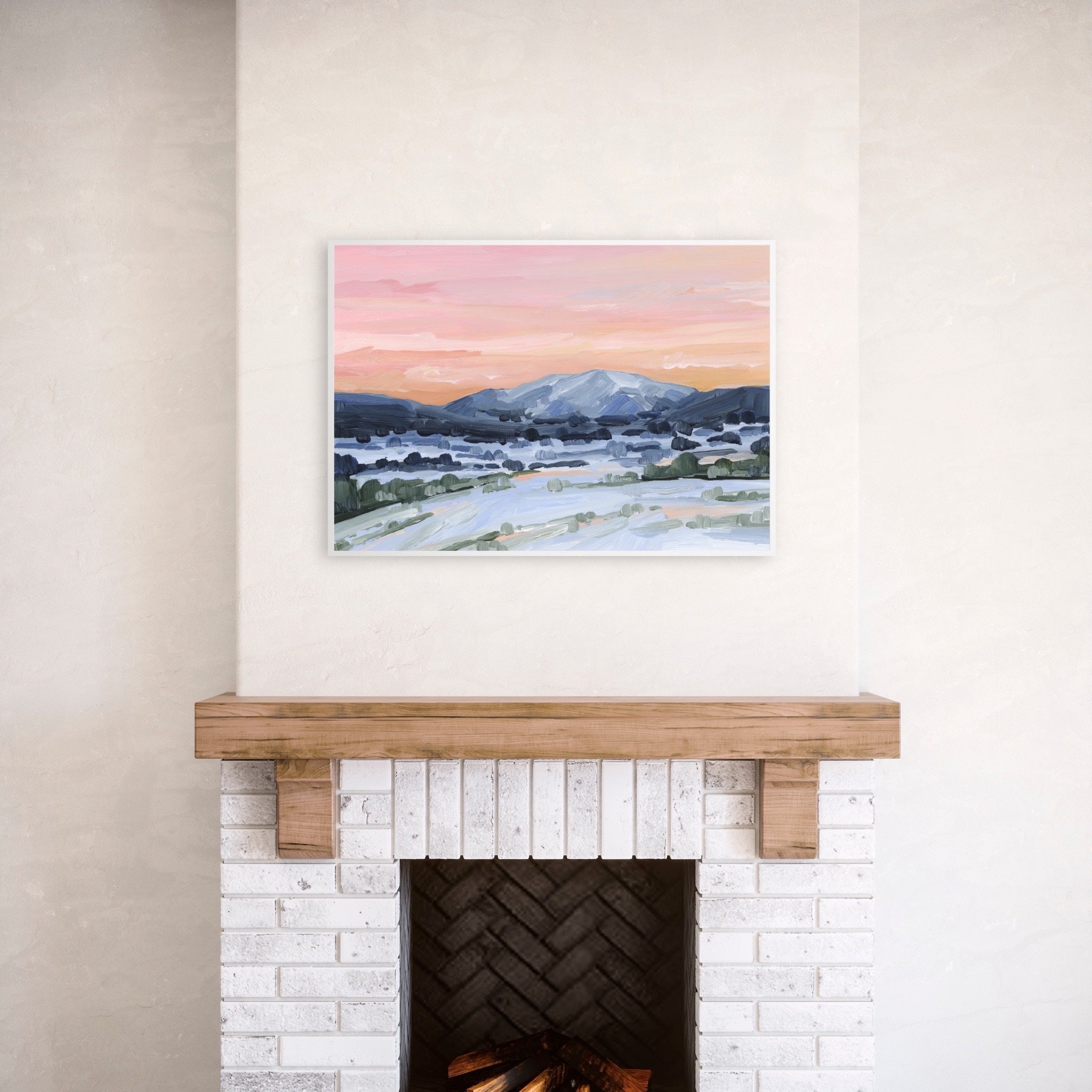 "Winter Sky" Art Print