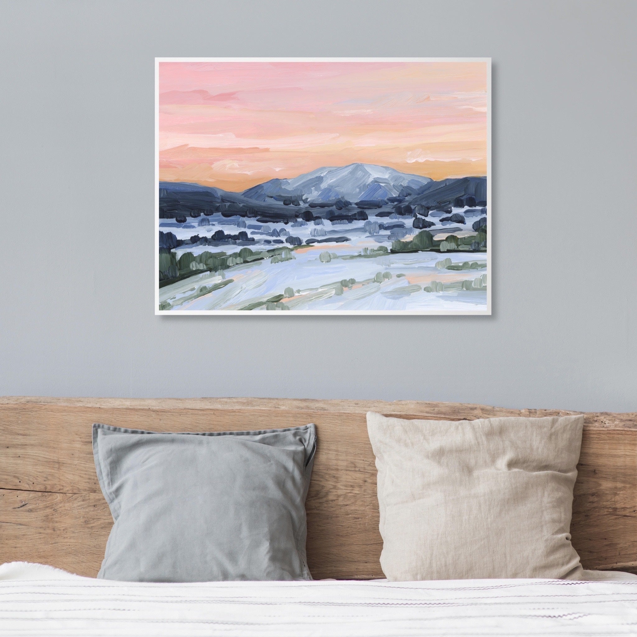 "Winter Sky" Art Print