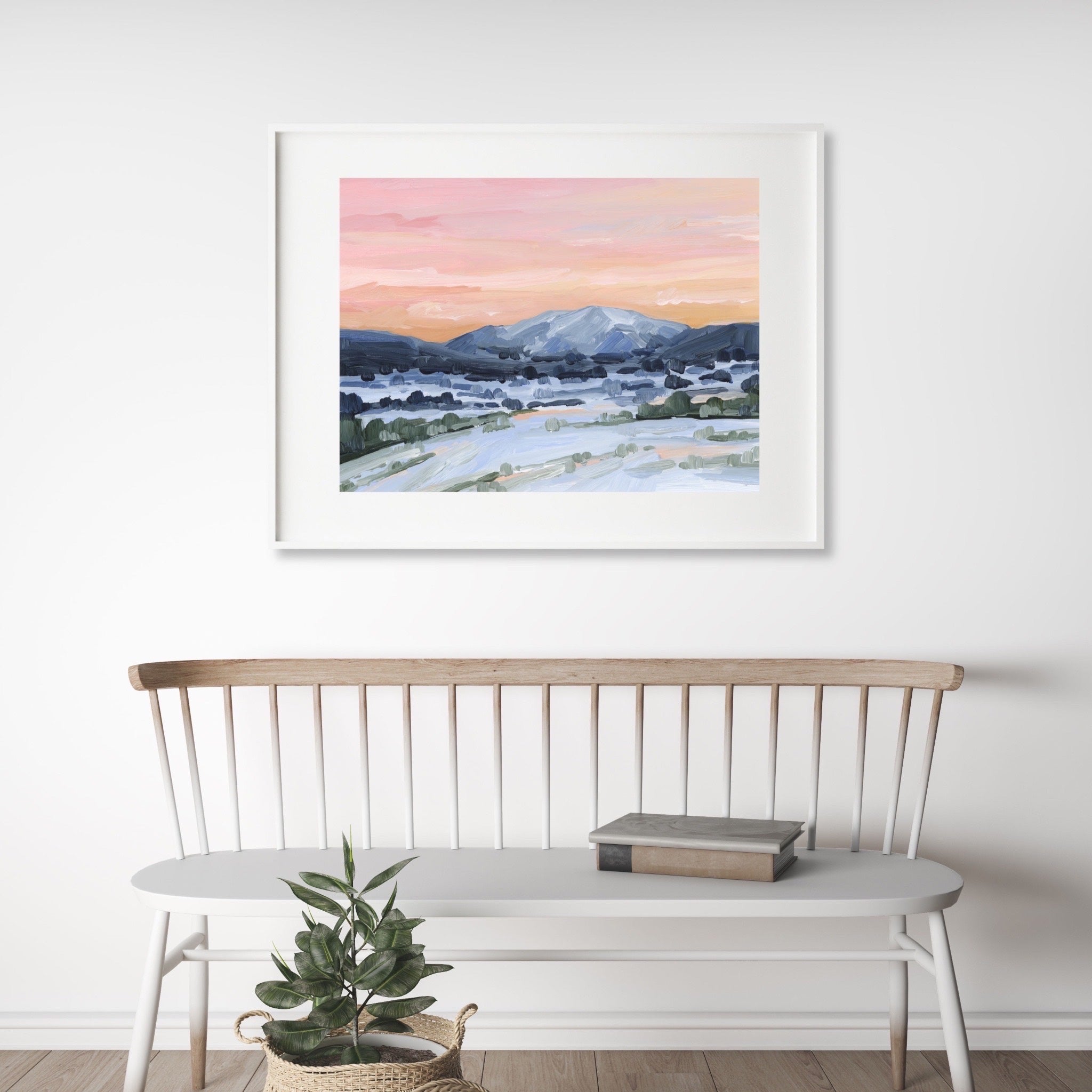 "Winter Sky" Art Print