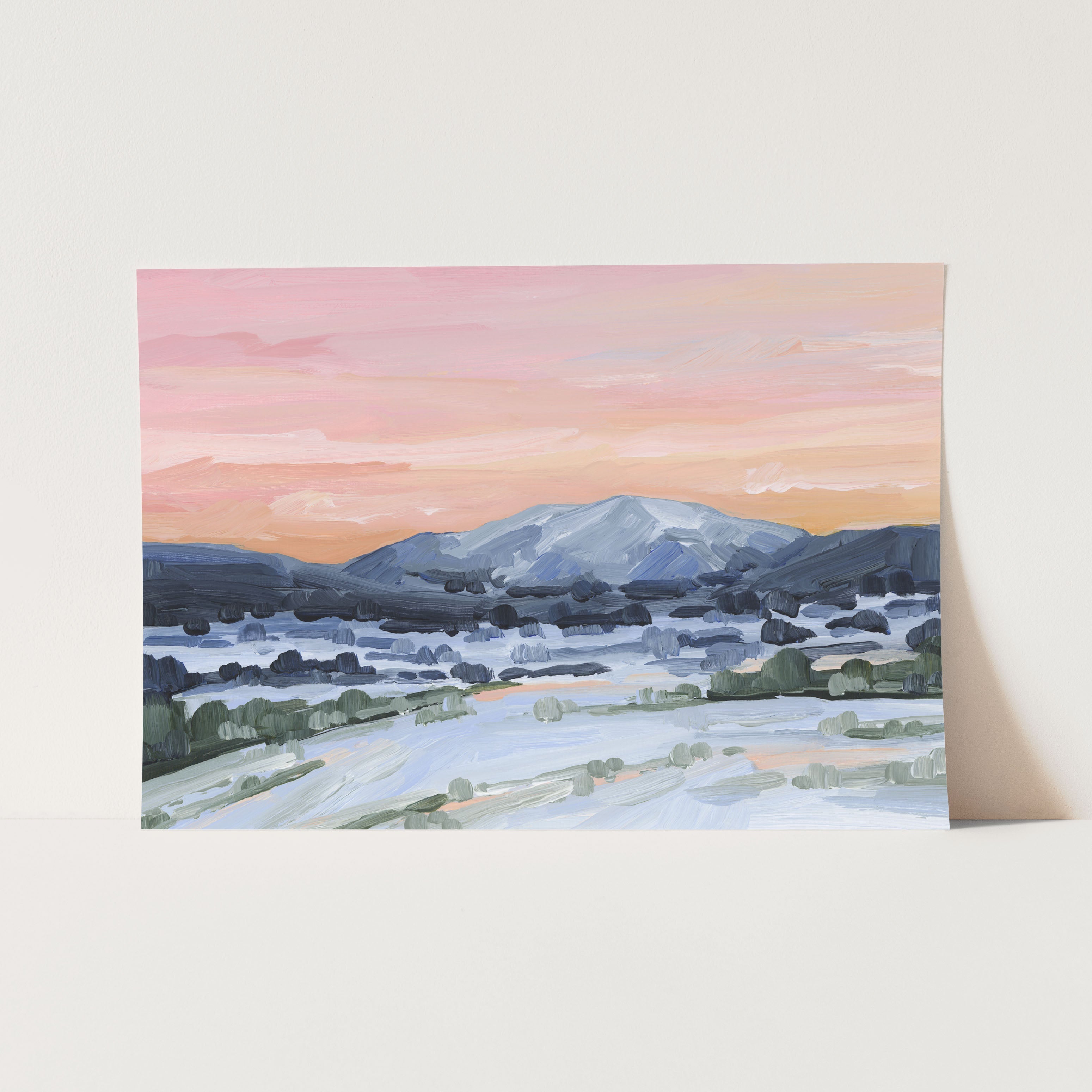 "Winter Sky" Art Print