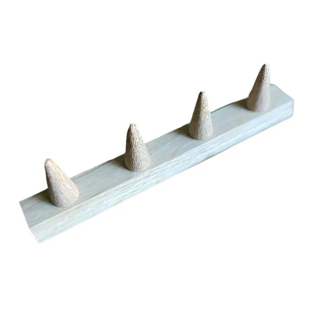 Wood Dibbler for Seed Trays & Beds- Line Seed Hole Maker