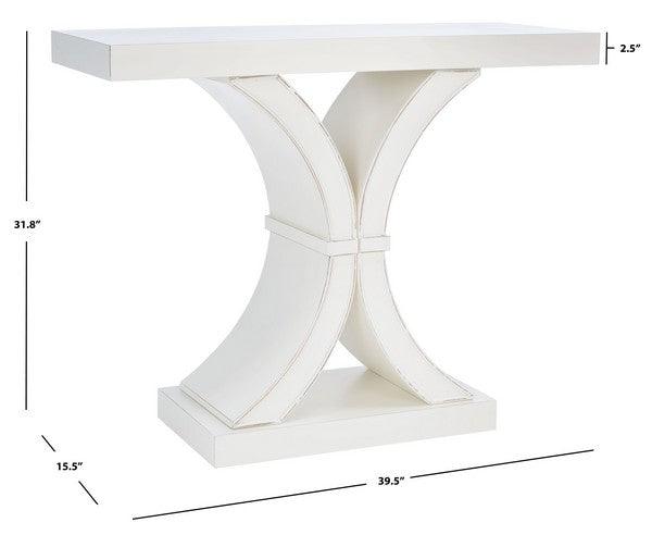 Safavieh Dryden Classic Cream Console Table