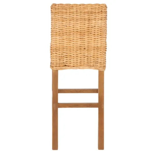 Safavieh Tobie Natural Rattan Bar Stool