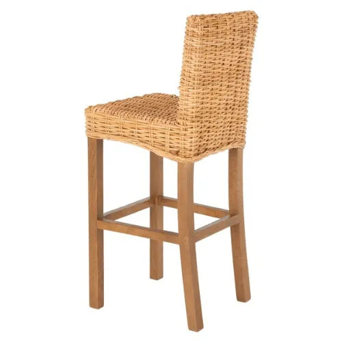 Safavieh Tobie Natural Rattan Bar Stool