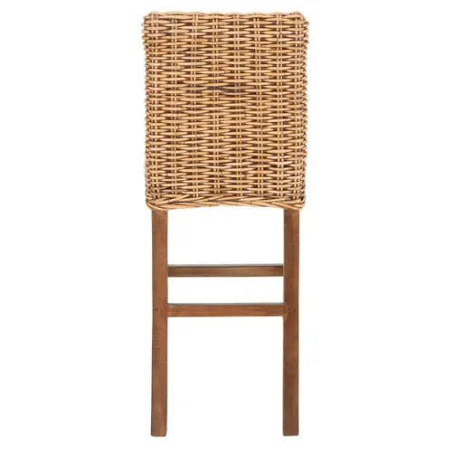 Safavieh Tobie Honey Brown Rattan Bar Stool