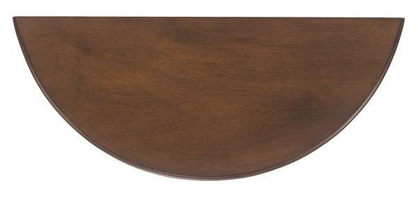 Safavieh Tinsley Brown Half Round Console Table