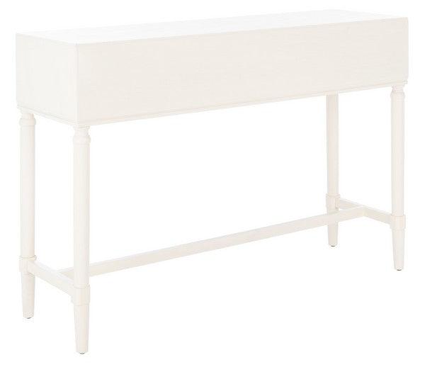 Safavieh Estella White Console Table