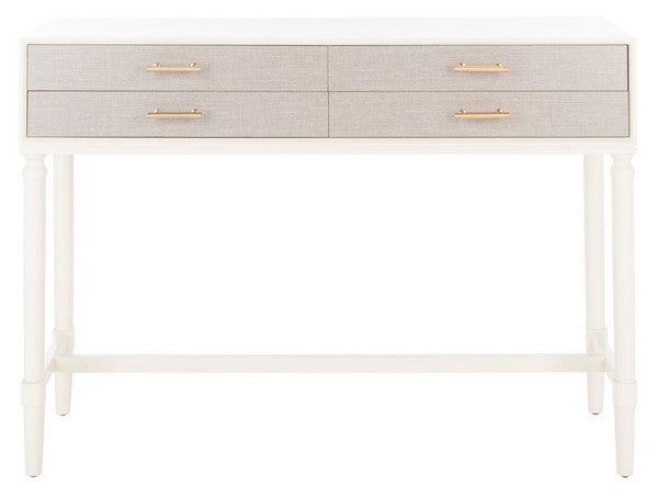 Safavieh Estella White Console Table