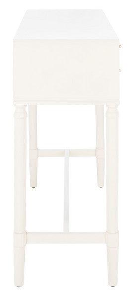 Safavieh Estella White Console Table