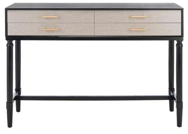 Safavieh Estella Sleek Black Console Table