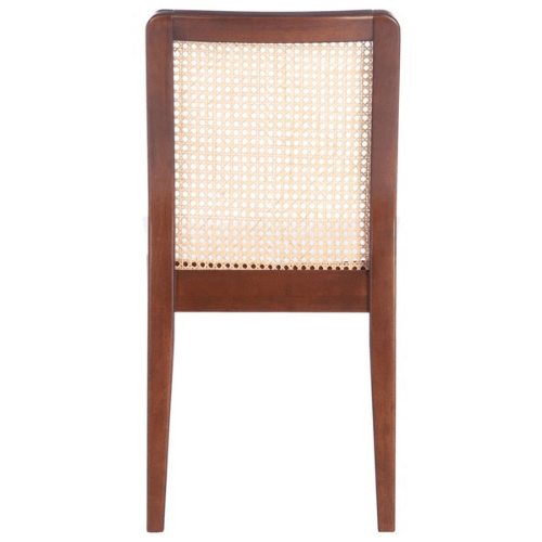 Safavieh Benicio Dark Brown-Natural Rattan Dining Chair (Set of 2)