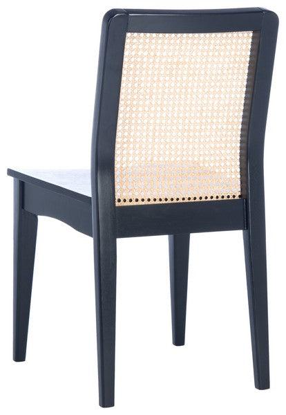 Safavieh Benicio Cane Black Dining Chair (Set of 2)