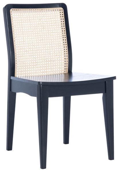 Safavieh Benicio Cane Black Dining Chair (Set of 2)