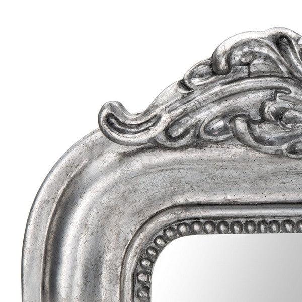 Safavieh Wenda Ornate Silver Frame Mirror