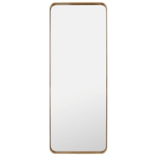 Safavieh Almasy Slim Gold Border Mirror