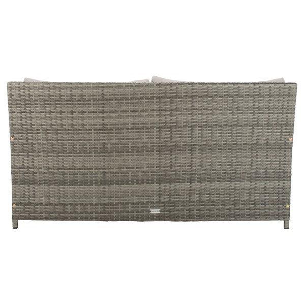 Safavieh Grey Wicker Poolside Daybed