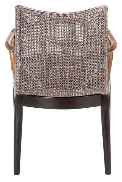 Safavieh Gianni British Colonial Brown Rattan Arm Chair