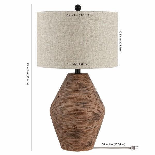 Safavieh Detris Ancient Potter Inspired Table Lamp