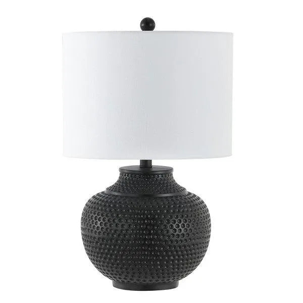 Safavieh Hemper Matte Black Table Lamp