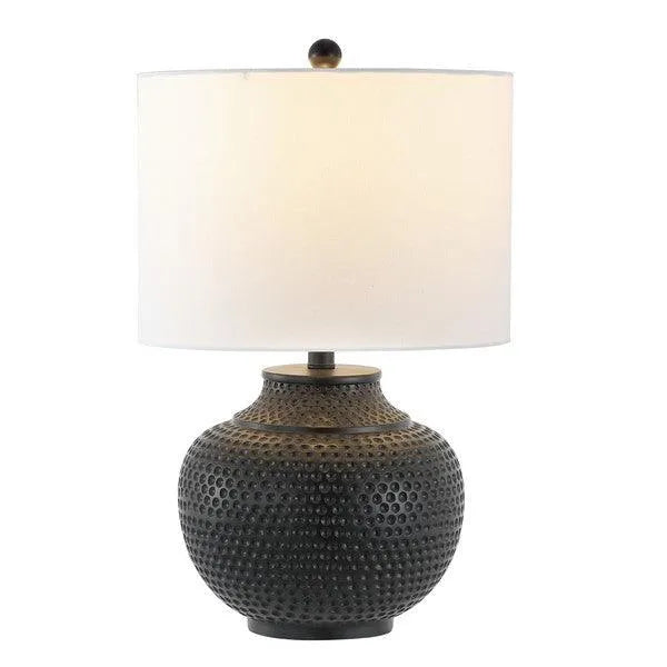 Safavieh Hemper Matte Black Table Lamp