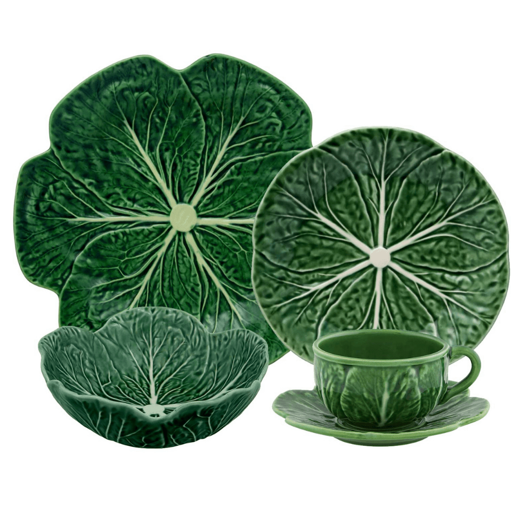 Bordallo Pinheiro Bordallo Pinheiro Cabbage Green Dinnerware Set (20 pieces)