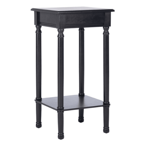 Safavieh Tinsley Black Square Accent Table