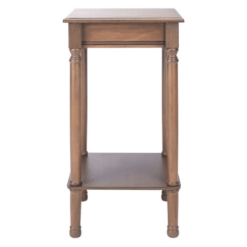 Safavieh Tinsley Brown Square Accent Table