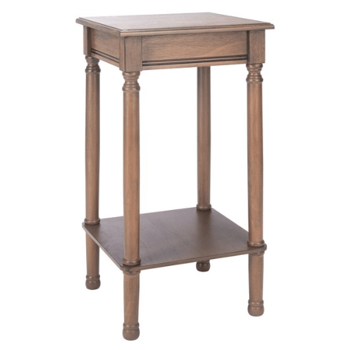 Safavieh Tinsley Brown Square Accent Table