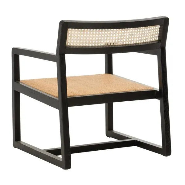 Safavieh Lula Cane Black Accent Chair