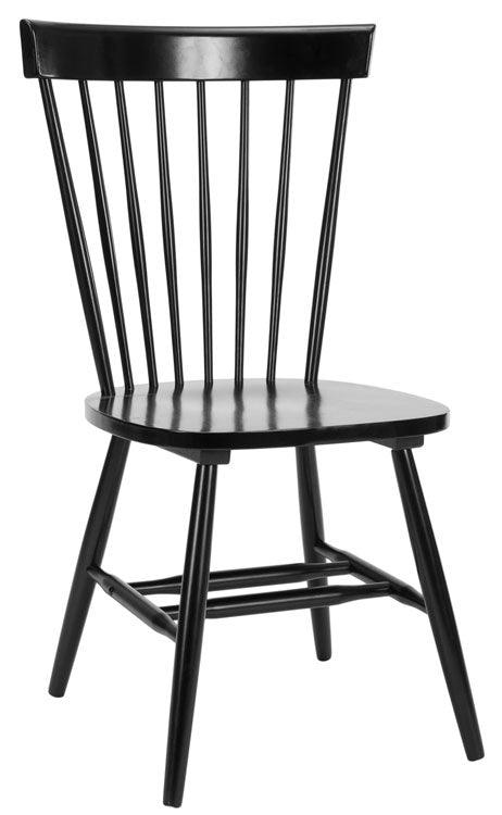 Safavieh Parker Black Spindle Dining Chair (Set of 2)