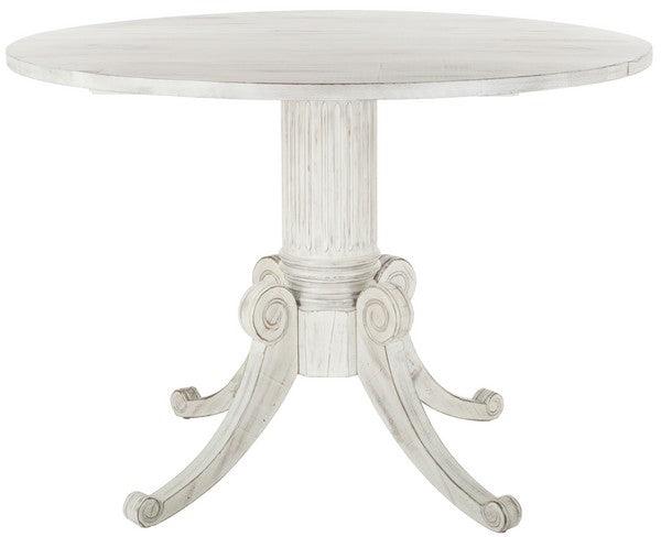 Safavieh Forest Antique White Drop Leaf Dining Table