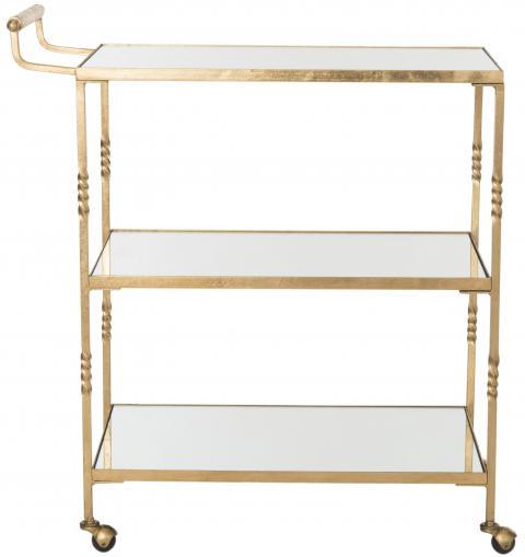 Safavieh Aurelius Gold Bar Cart