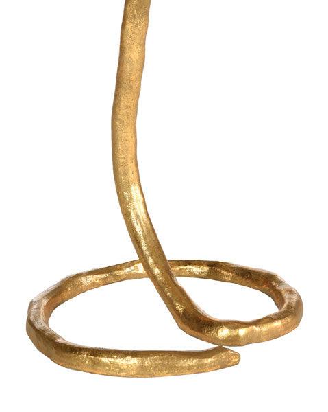 Safavieh Mina Contemporary Gold Foil Petal Side Table